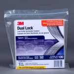 3M Dual Lock Reclosable Fastener TB4575, Black, 1 in x 10 ft - Image 4